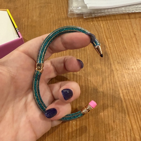 Pencil Hinge Bangle Bracelet - Picture 4 of 7